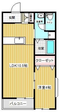 HARUの物件間取画像
